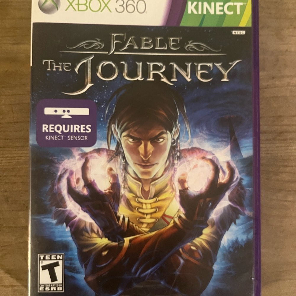 Purple Kinect Video Game Fable:‎ The Journey